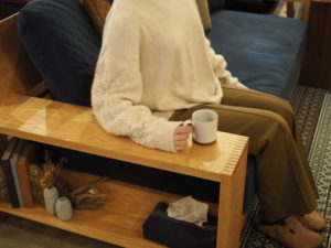 SOLIDオリジナル木製ソファの画像
